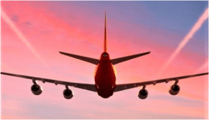 Airplane at Cruising Altitude